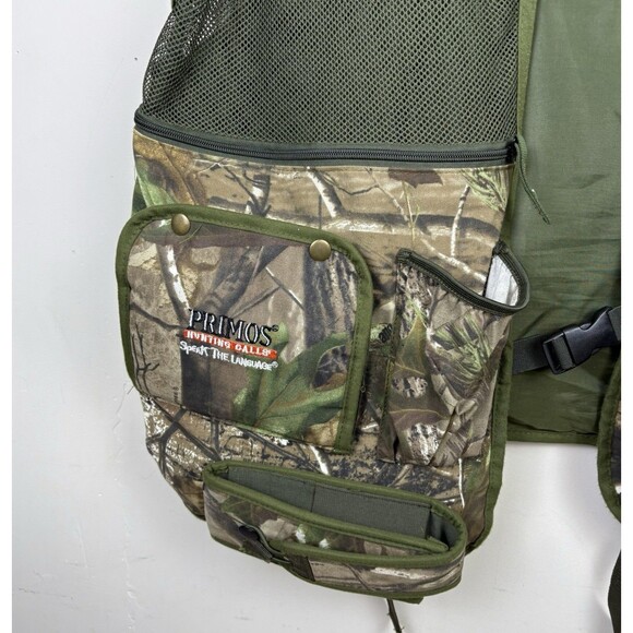 Men’s Primos Camo Real Tree Camo Hunting Vest / Size 2XL / 3XL - Picture 2 of 9